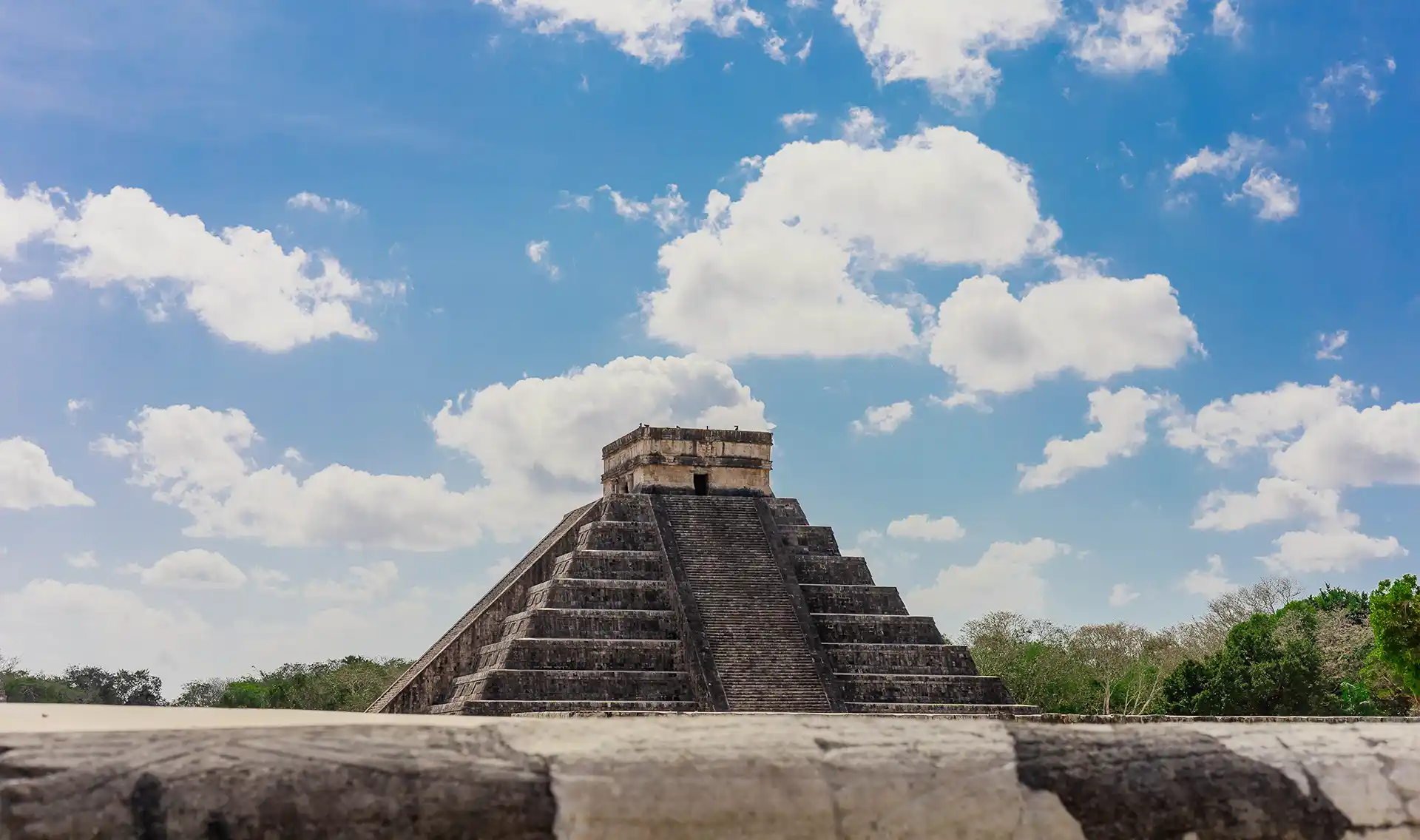 Chichen Itza pyramid, top thing to do near Valladolid, Mexico.
