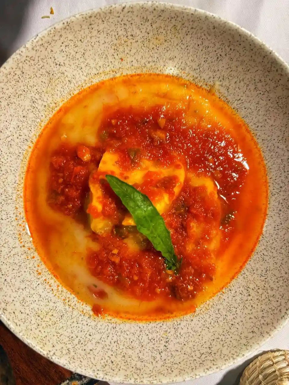 Yucatecan queso relleno served in Valladolid, Mexico.